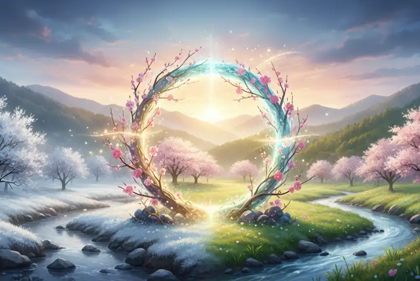 立春で運勢が変わる。新しい年のエネルギーに乗る開運法 - 四柱推命で読み解く真の運気切り替え