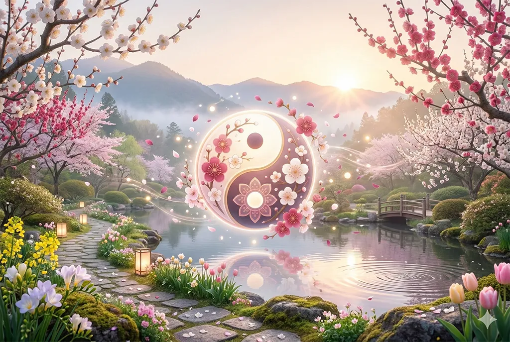 春分で運気のバランスを整える。陰陽が調和する日の開運法 - 四柱推命で読み解く春の転換点